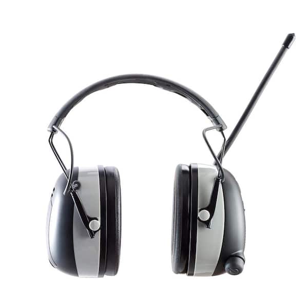 3M WorkTunes Black Wireless Hearing Protector with Bluetooth Technology