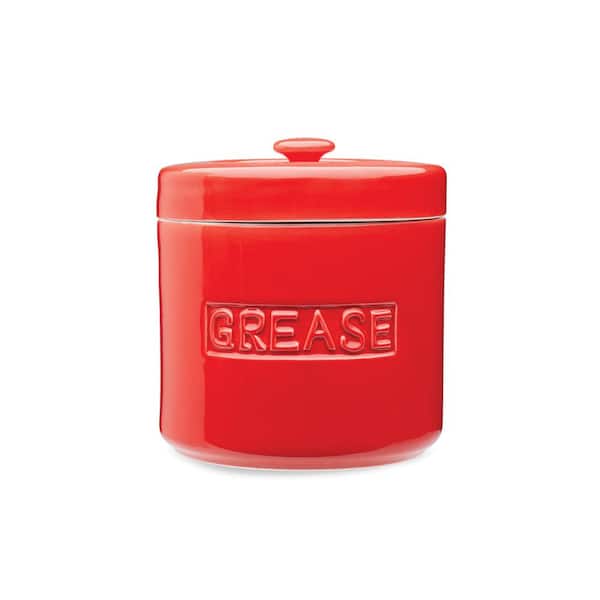 Fox Run 1-Piece Red Grease Container