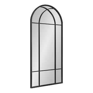 Dolbrook 40.00 in. H x 19.00 in. W Black Arch Classic Framed Decorative Wall Mirror