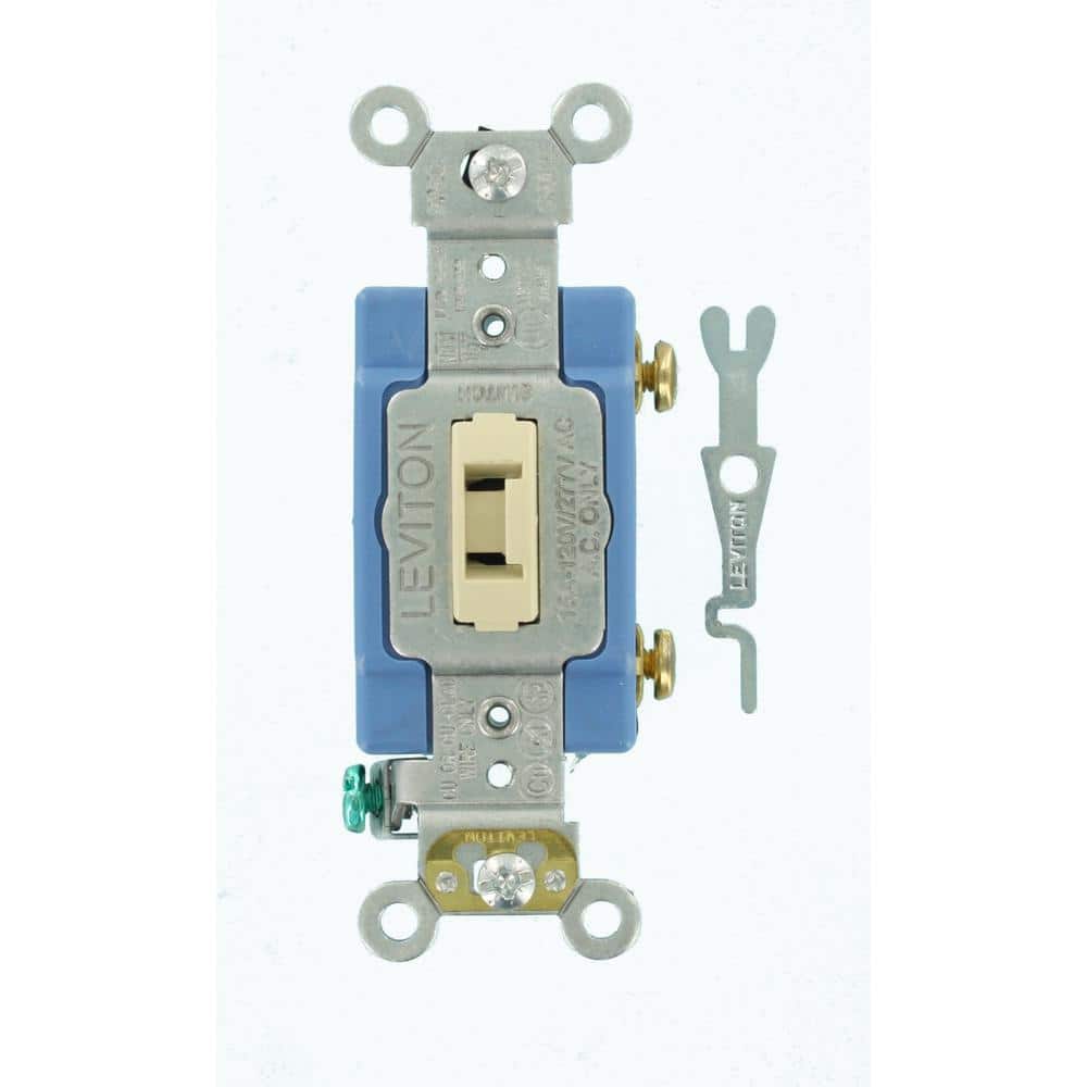 15 Amp Industrial Grade Heavy Duty Single-Pole Locking Switch, Ivory 1201-2IL price history on PriceWatchPro