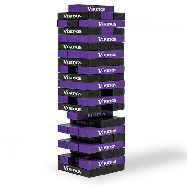 Wild Sports Minnesota Vikings 9 in. Table Top Stackers Game 1