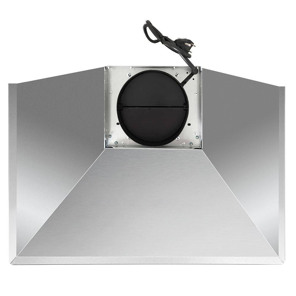 30-Inch Stainless Steel Wall Mounted Convertible Range Hood