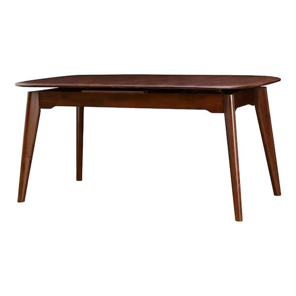 WINSOME WOOD Pulman Walnut Extension Table 94150 - The Home Depot