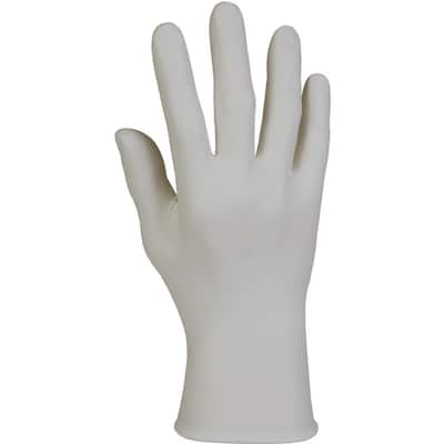 Sterling Light Gray Powder Free Nitrile Exam Gloves (100-Pairs)
