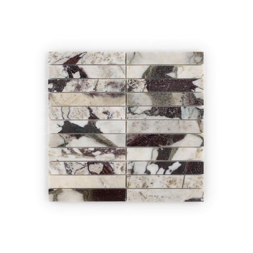 Cocoon Calacatta Viola Multi 12 in. x 11.5 in. Rectangle Polished Marble Wall and Floor Mosaic Tile (9.58 sq. ft./Case) price history on PriceWatchPro
