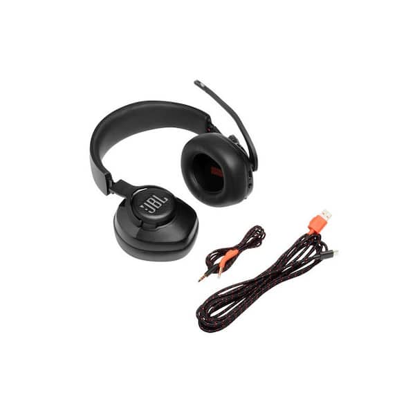 Herkenning Impressionisme vis JBL Quantum 400 USB Over-Ear Gaming Headset in Black JBLQUANTUM400BLKAM -  The Home Depot