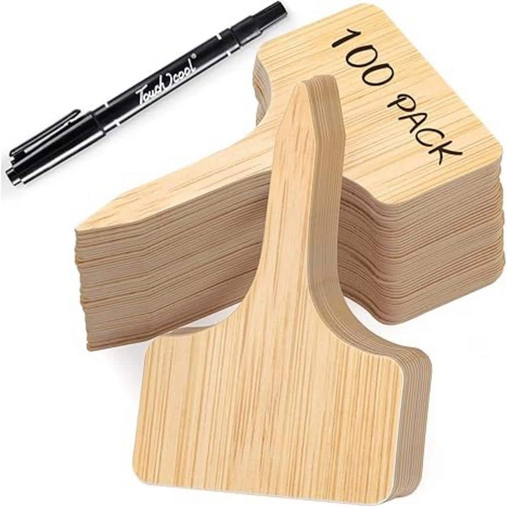 100-Pieces Plastic Plant T-type Tags Nursery Garden Labels price history on PriceWatchPro