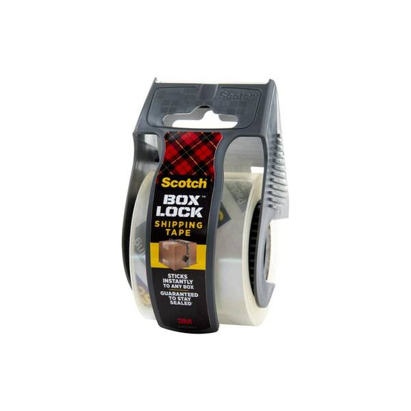 Scotch Box Lock 1.88 in x 25 yd. Paper Packaging Tape 7850-23-8GC - The  Home Depot