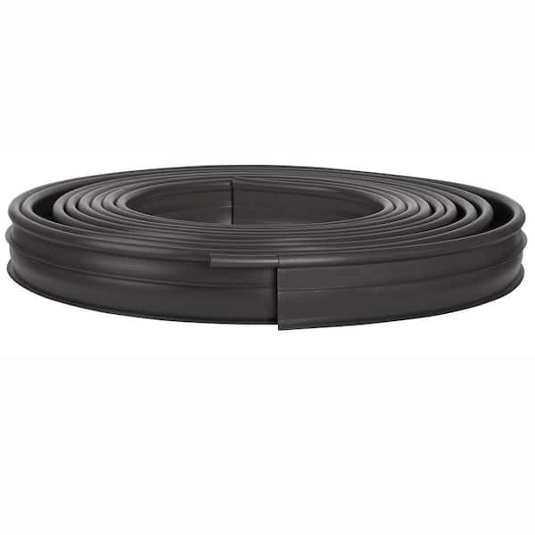 Suncast Pro 60 ft. Black Plastic Coiled Edging