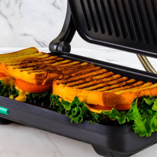 NEW OVENTE Electric Panini Press Grill GP0620B 1000W