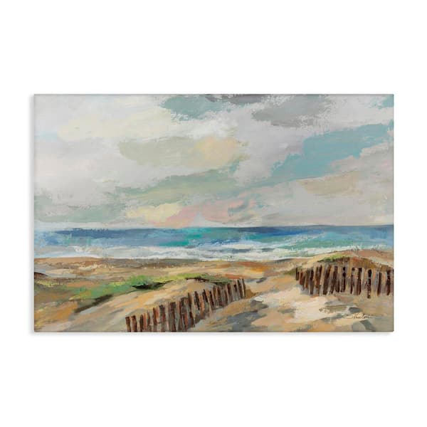 Stupell Industries Summer Beach Dunes by Silvia Vassileva Unframed Nature Graphic Art Print 16 in. x 24 in.