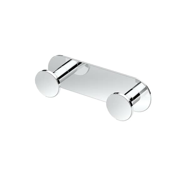 Gatco Glamour Double Robe Hook in Chrome