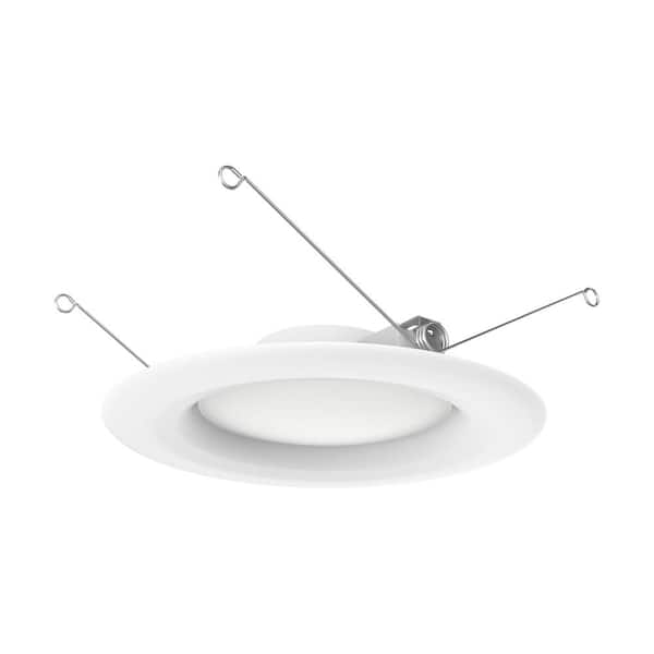 6 in. Canless 3000K Warm White New Construction or Remodel Dimmable Integrated LED Recessed Light Kit (18-Pack)