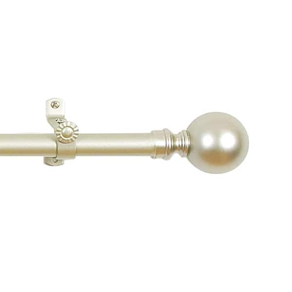 ACHIM Hanover Telescoping Single Curtain Rod Kit
