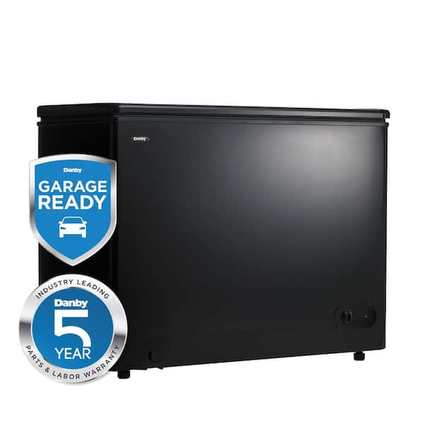 7.2 cu. ft. Chest Freezer in Black with 5-Year Warranty