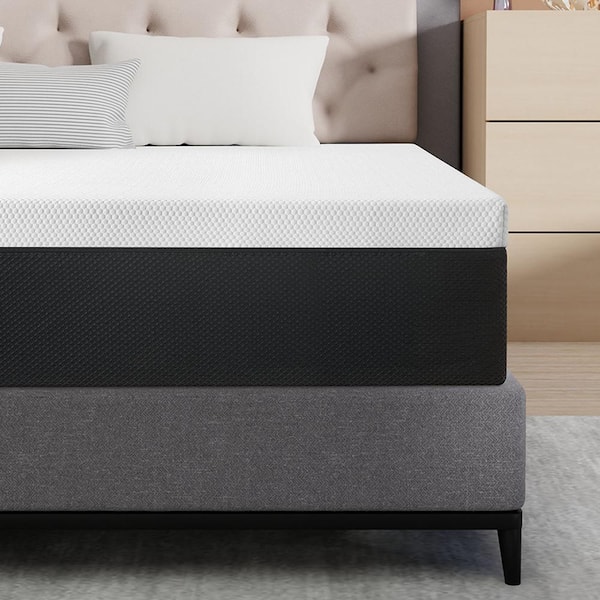 Full Size 12 in. Medium Firm Tight Top Memory Foam Mattress,Pressure Relief and Motion Isolation