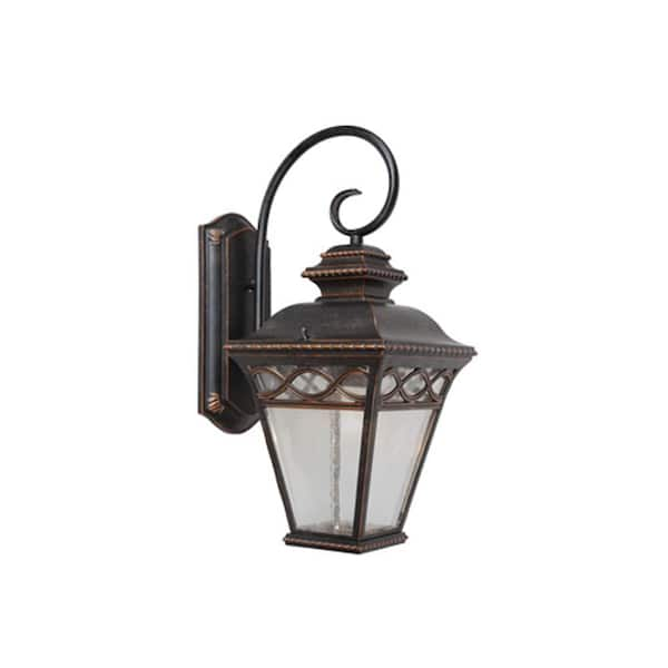 Unbranded Cheri 1-Light Oil-Rubbed Bronze Outdoor Barn Light Sconce