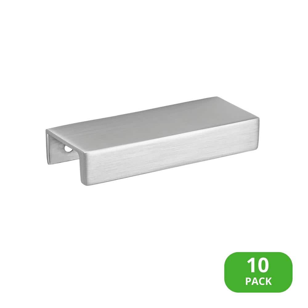 Martin 3" Satin Nickel Rectangular Finger Pull