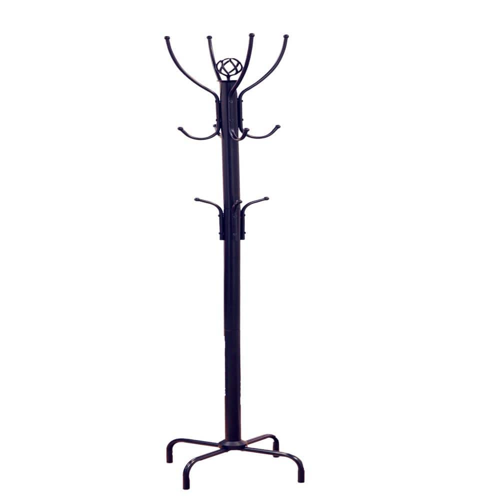 Black 8-Hook Coat Rack - thumbnail 7
