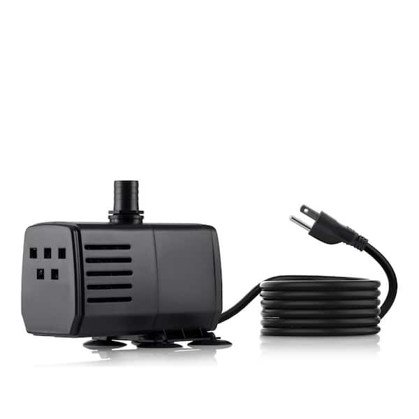 Alpine Corporation Outdoor Decor Power Head Pump 550 GPH for Large Fountains, Ponds, and birdbaths