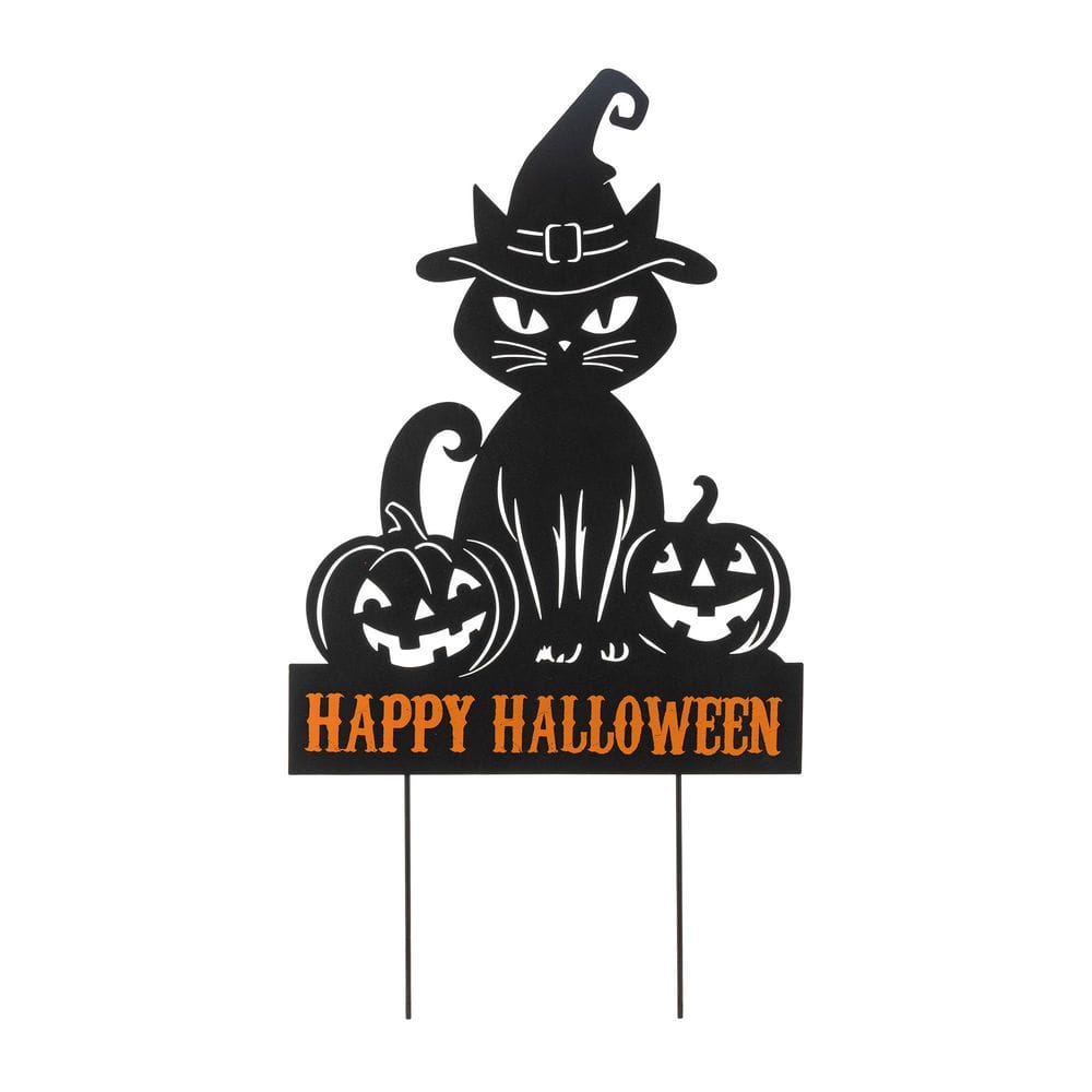30.25 in. H Halloween Metal Silhouette Cat Yard Stake price history on PriceWatchPro