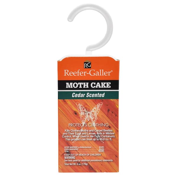 and Eggs and Larvae Carpet Beetles Reefer-Galler NO MOTH Closet Hanger Kills Clothes Moths 