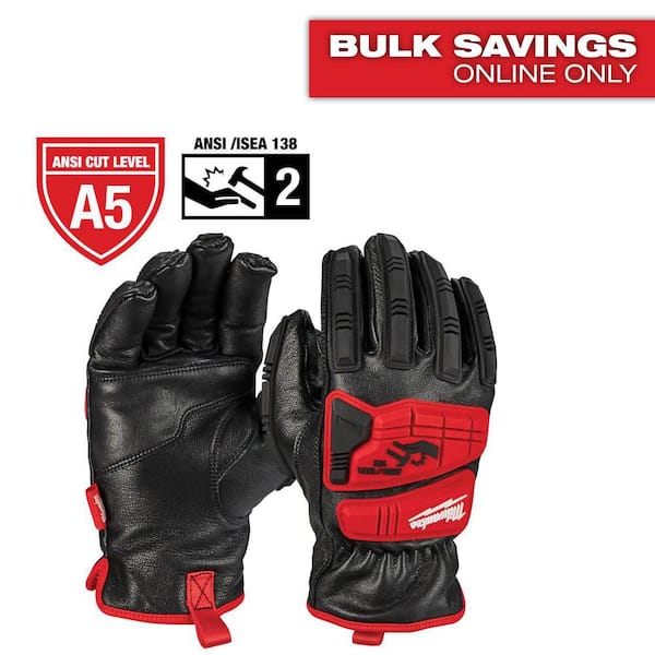 Milwaukee Small Level 5 Cut Resistant Goatskin Leather Impact Gloves