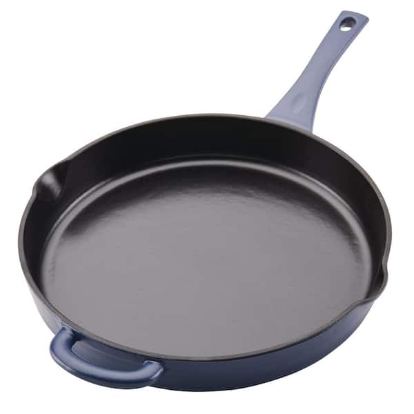 Dash of That® 10 inch Enameled Cast Iron Skillet - Blue, 10 in - Fry's Food  Stores
