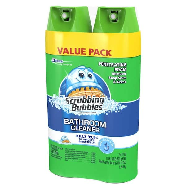 Scrubbing Bubbles 32 fl. oz. Foaming Bleach Bathroom Cleaner 315938 - The  Home Depot