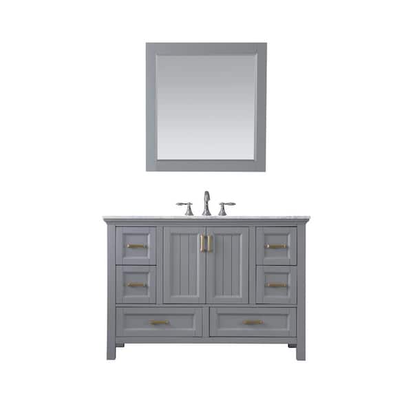 Altair Isla 48 In Single Bathroom, Vanity Set With Mirror For Bathroom