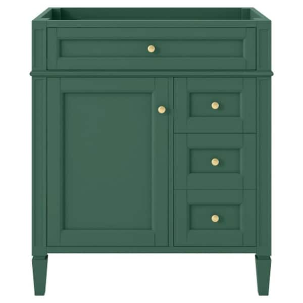 30 in. Modern Bath Vanity Cabinet without Top With 2-Drawers Tip-Out Drawer-No Sink Included, Stylish Storage Solution