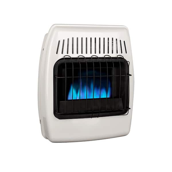 10,000 BTU Blue Flame Vent Free Liquid Propane Wall Heater