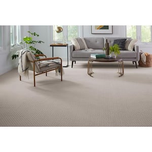 Transcends Time Marina Gray 39 oz. Triexta Pattern Installd Carpet