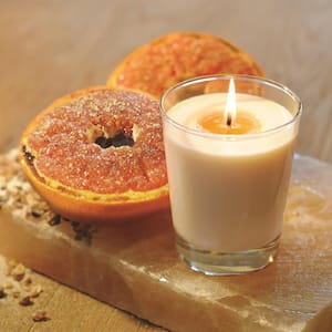 Veriglass Sugared Grapefruit Scented Jar Candle