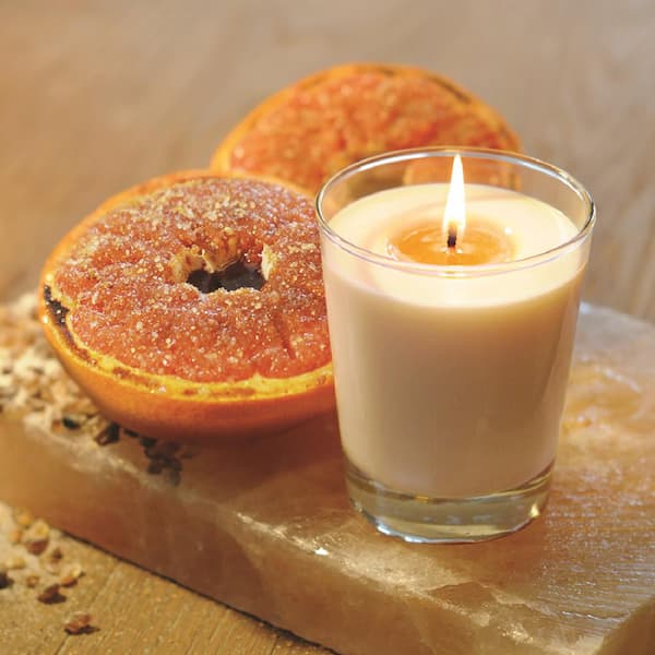 Root Candles Veriglass Sugared Grapefruit Scented Jar Candle