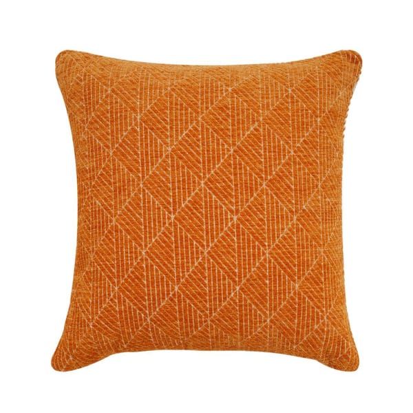 FRESHMINT Logan Geometric Woven Reversible 18 in. x 18 in. Pillow