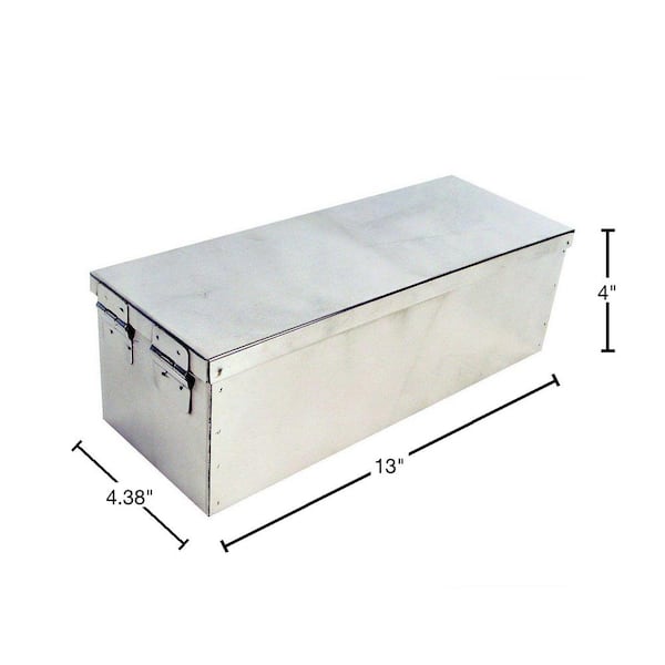 12" Details about   Stalwart 75-005 Metal Storage Lock Box 