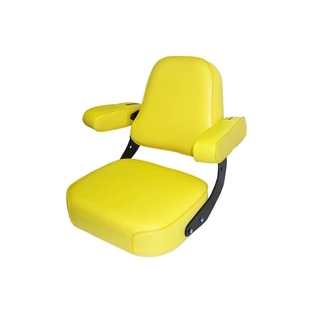 John Deere 4240 Super Deluxe Seat Top Assembly : Yellow Vinyl price history on PriceWatchPro