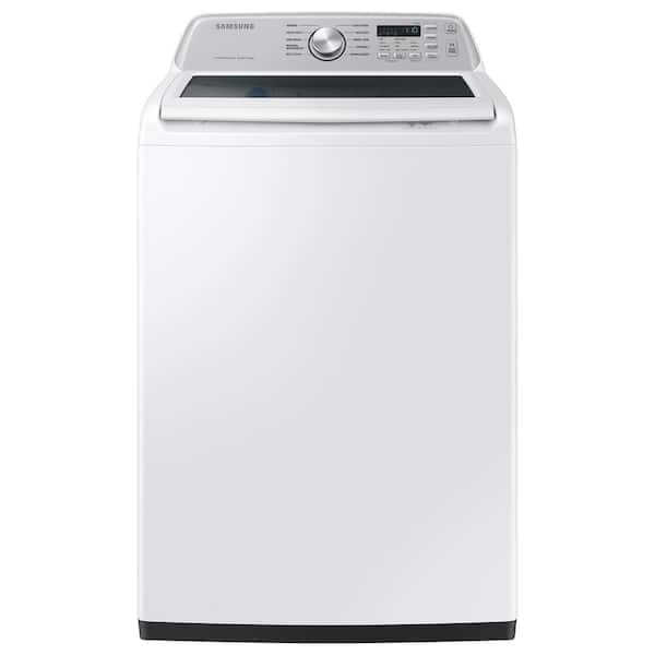 Samsung 4.6 cu.ft. Large Capacity Smart Top Load Washer with ActiveWave Agitator and Active WaterJet in White