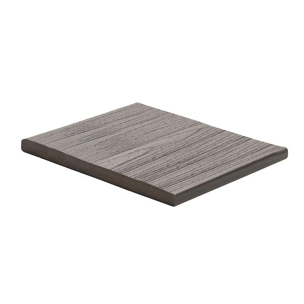 Trex Transcend 1 in. x 12 in. x 12 ft. Island Mist Composite Deck Fascia Board