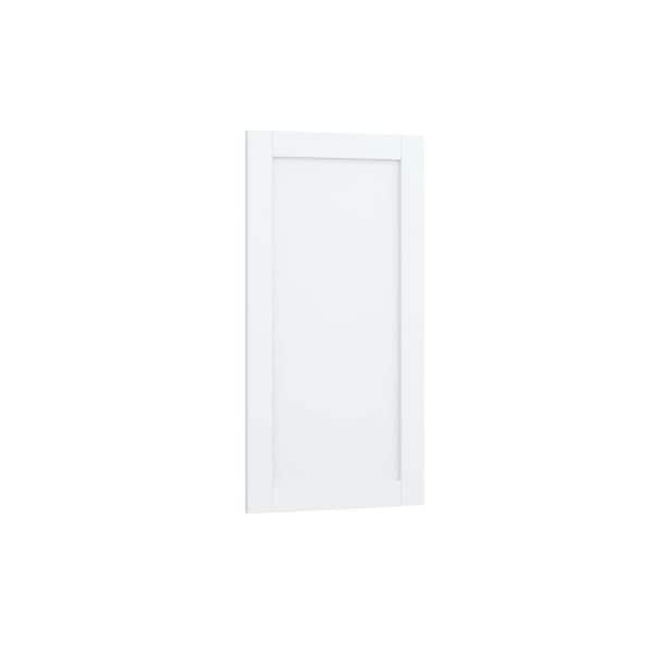 Hampton Bay Courtland 14.65 in. W x 29.25 in. H Kitchen Cabinet End Panel in Polar White