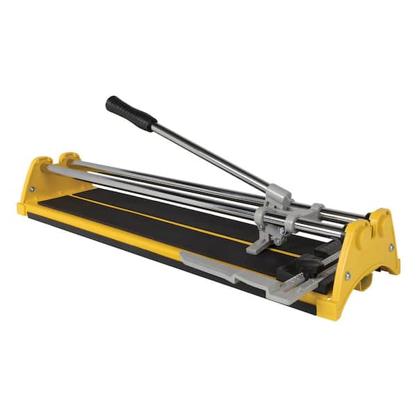 20 in. Professional Ceramic and Porcelain Tile Cutter with Tungsten Carbide Blade and Reinforced Steel Plate