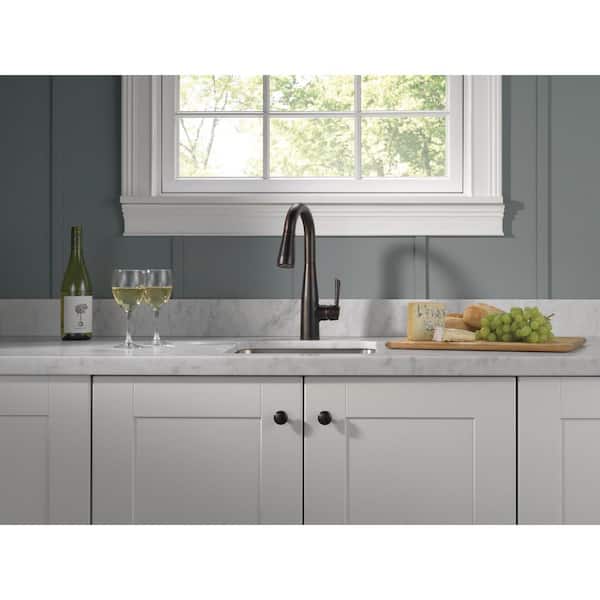 Essa Single-Handle Bar Faucet with MagnaTite Docking in Venetian Bronze