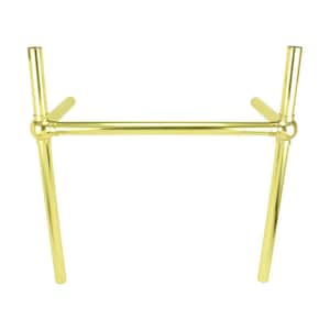 Brass Bistro Leg Frame Support for Console Sink Southern Belle