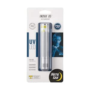 Handheld Ultraviolet Blacklight UV Flashlight with Carrying Strap 162213KJG  - The Home Depot