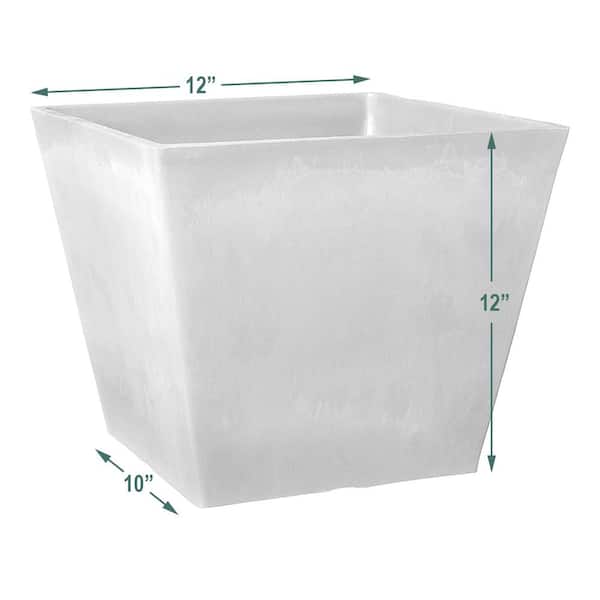 Arcadia Garden Products Simplicity Square 12 in. x 10 in