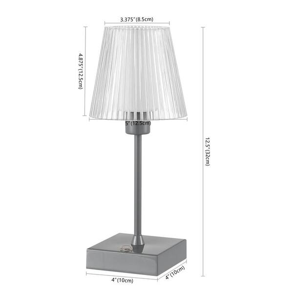 Rockefeller Sparkle Cordless Table Lamp: Modern Acrylic Iron Lighting  Solution