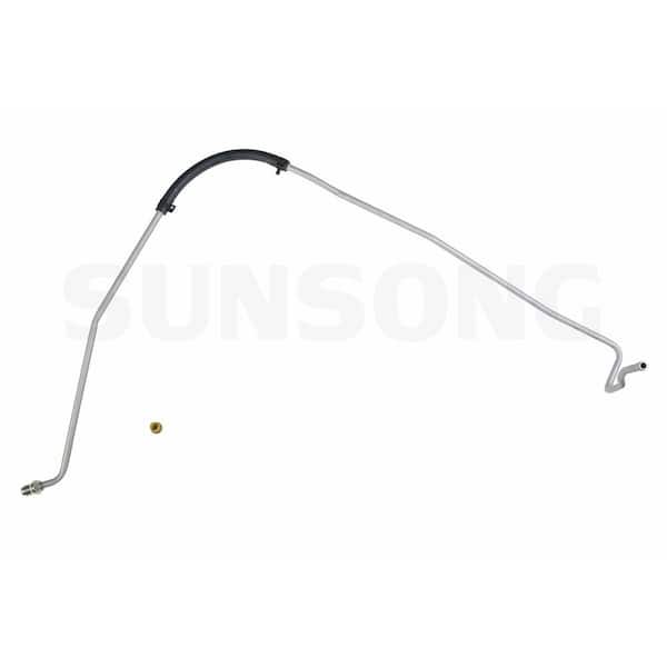 Sunsong Power Steering Return Line Hose Assembly - From Gear