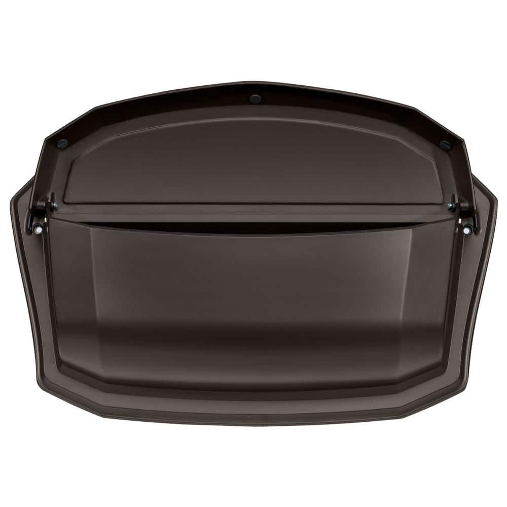Small Bronze Aluminum Wall Mount Mailbox