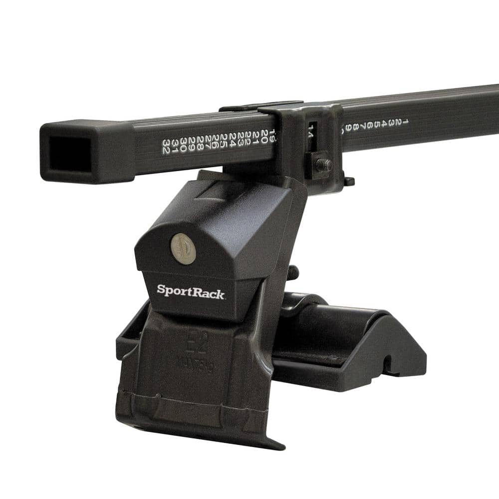 Black Steel Complete Roof Rack System for Cars